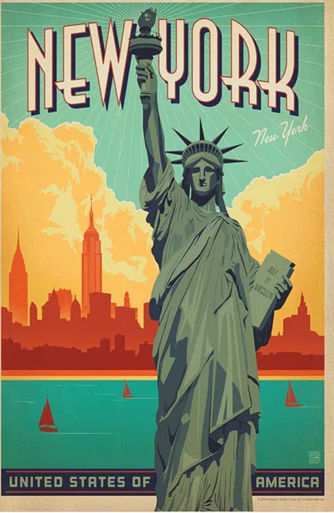 Diy Paint By Numbers New York City with or without frame