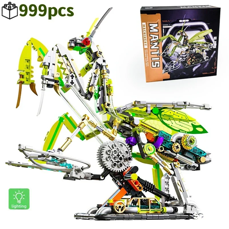 Mechanical Mantis Building Block Set